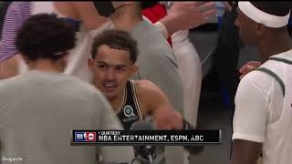 Trae Young gets respect from Giannis Antetokounmpo and the Bucks after game 6