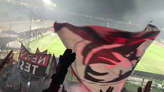 Atalanta Milan 1-3 16/2/19 Curva Sud Milano