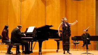 Alexandra Sherman (mezzo-soprano) sings B.Britten "Johnny"