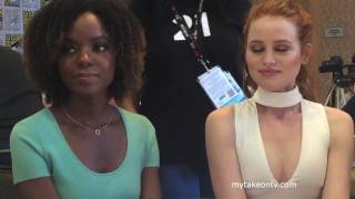 Comic Con 2016: Ashleigh Murray and Madelaine Petsch talk Josie and Cheryl on RIVERDALE