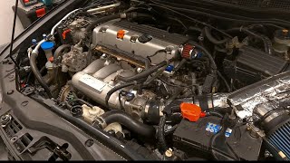 Honda Accord CL9 RBC Intake Manifold + J35 TB Install K24