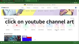 how to make your own youtube banner