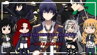 The Eminence In Shadow React To Cid kagenou/Shadow/John Smith || ALL PARTS