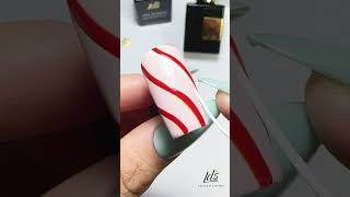 Red Nail Design Tutorial for 2023 Christmas | Cute Nail for Beauties