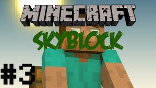 Minecraft Skyblock Survival: Episode 3 - Finally The Bridge!