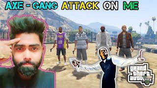 Axe - Gang Members Attack on me || Gta 5 new gaming video #thesiddgamerz #gta