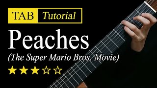 Peaches (Jack Black) - Fingerstyle Lesson + TAB