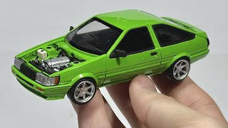 Эта Toyota AE86 СДЕЛАНА ИЗ ПЛАСТИЛИНА ! 😲