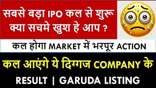 Hyundai Ipo Gmp | Garuda construction ipo listing date | Upcoming Quarterly Results