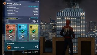 Midtown Bomb Challenge Ultimate Level | Marvel's Spider-Man