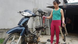 Repairing a severely damaged electronic rice cooker, a genius at repairing electrical equipment