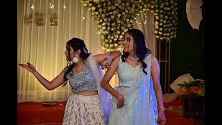 Groom and Bride sister's performance || Mere Brother ki Dulhan || Wah Wah Ramji