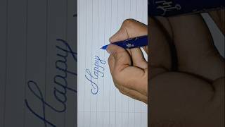 Cursive handwriting of Happy Diwali calligraphy writing #handwriting #writting #diwali