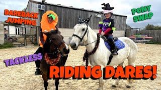 SPOOKY RIDING DARES - Vlogoween 5