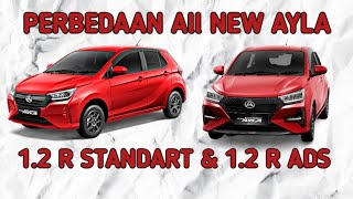 PERBEDAAN AYLA 1.2 R STD &  1 2 R  ADS