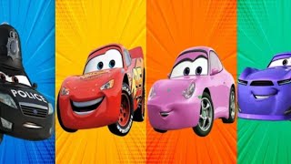 Menebak Gambar dengan Benar mencari kepala Mobil disney Cars #wrongheads #disneycars