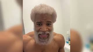 black man dyes his hair platinum pt 2 (see final results!)