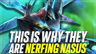 This is the reason they are nerfing Nasus... | Carnarius | League of Legends