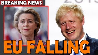 EU FALLING: BORIS END INVASION OF SOVEREIGNTY BY MILITARY HARD BORDER - GOODS JAMS make VDL PANIC