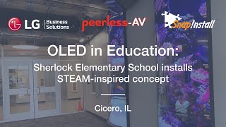 OLED in Education – Sherlock Elementary School installs STEAM-inspired concept