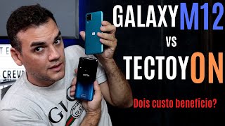 GALAXY M12 Vs TECTOY ON dois aparelhos CUSTO BENEFÍCIO