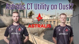 Astralis CT Utility Damage on Dust2 vs EG