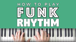 How to Play a Funk Groove