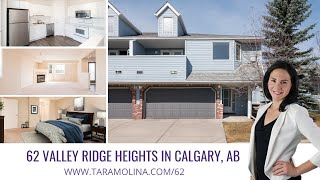 💃🏻Hello, Gorgeous! Welcome Home to 62 Valley Ridge Heights NW, in Calgary, AB