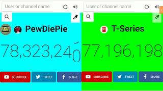 PEWDIEPIE VS T-SERIES