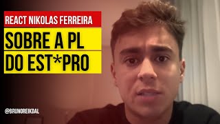 REACT A NIKOLAS FERREIRA COMENTANDO SOBRE OS CRITÃOS E A PL 1904/24