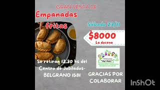 LA FUNDACION ANYARC TE OFRECE LAS MAS RICAS EMPANADAS