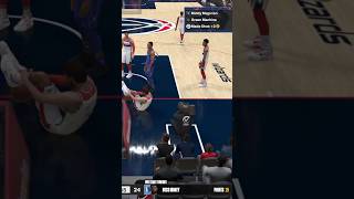 Made him tear his ACL ☹️ #nba2k24 #shorts #gamingvideo