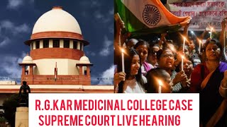 CJI  " I have slept on the floor of a public hospital ", - heart of R G kar medical college case