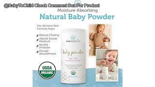 USDA Organic Baby Powder Review: Is This Talc-Free Solution Worth It for Your Baby?