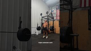 How to improve that extension and pull for the clean #olympicweightlifting #crossfitgames