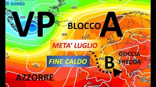 METEO - IPOTESI SEVERO PEGGIORAMENTO IL PROSSIMO WEEK END, FINE DEL CALDO OVUNQUE, PRIMA ANTICICLONE