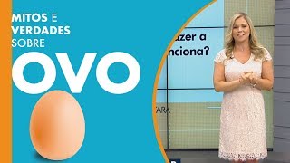 Mitos e verdades sobre o ovo - Dicas de alimentação com Bettina Moritz