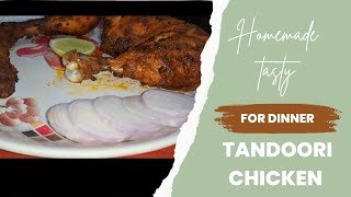 Tandoori Chicken in Homemade Style 😋|| Tandoori in Air Fryer||  #tandoori #chicken #cooking