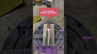 How should the weld seam be cleaned after welding stainless steel materials?--fiber laser cleaner!