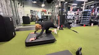 Posterior Hip Capsule Stretch Demo