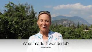 Alexandra Testimonial for Detox with a Difference Retreat - Hari Kalymnios | The Thought Gym