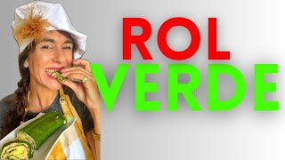 Rol VERDE🥦🍅 de pollo y tomate seco