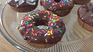 Whole Wheat Baked Donuts