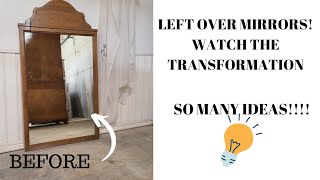 Vintage Mirror flip | Furniture Make Over | Home Decor DIY | Decor Moulds