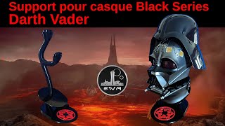 Support 3D pour casque de Darth Vader de la Black Series