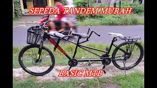 SEPEDA TANDEM MURAH CUSTOM DARI MTB