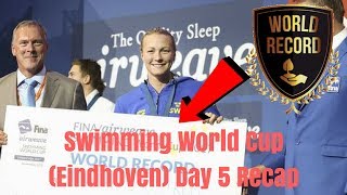 Swimming World Cup (Eindhoven) - Day 5 Recap