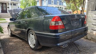 1997 Mercedes C36 AMG project car  First look