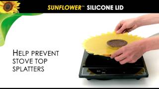 Silicone Sunflower Lid