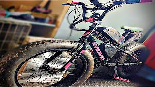 mate.bike Mate X Electric Bike Converted Into 20X4 Fat Tyre eBMX // FINISHED